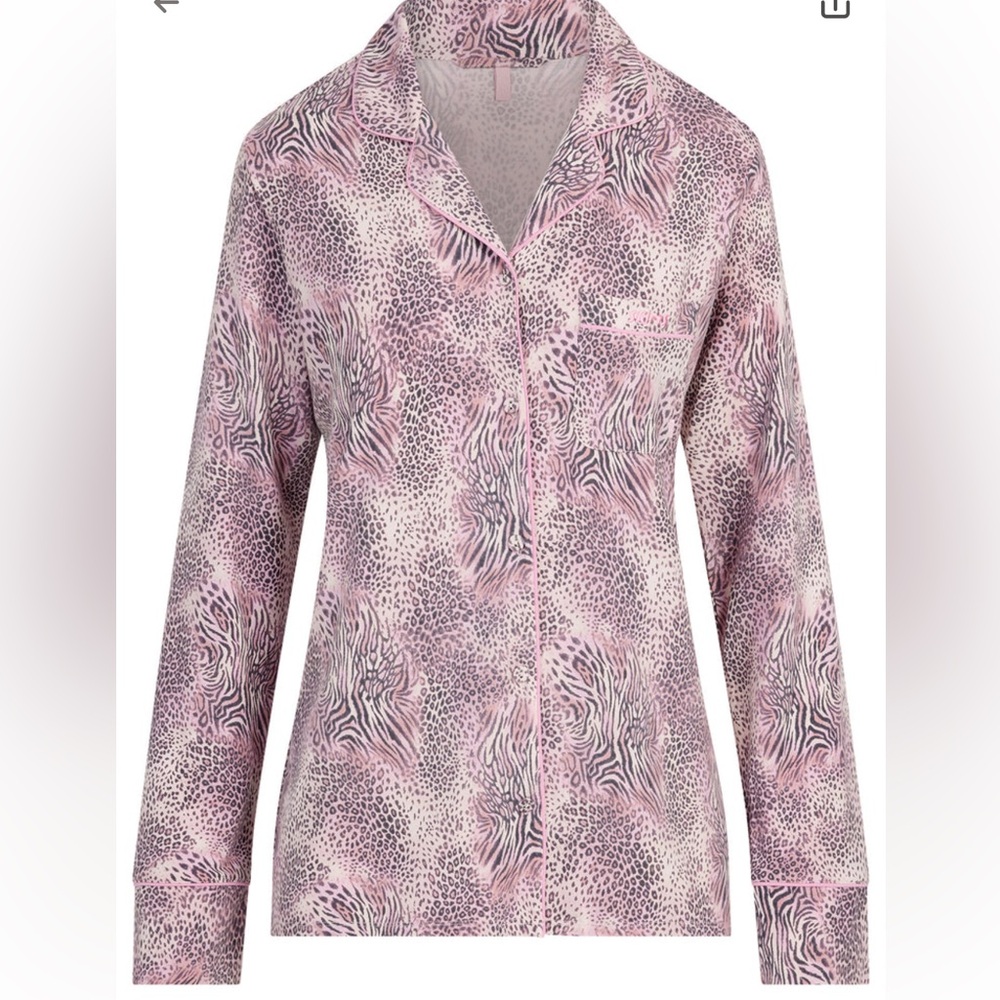 SKIMS NWT Pajama Set - Bloom Mini Animal Print - Picture 4 of 8